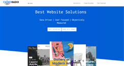 Desktop Screenshot of cloudradix.com